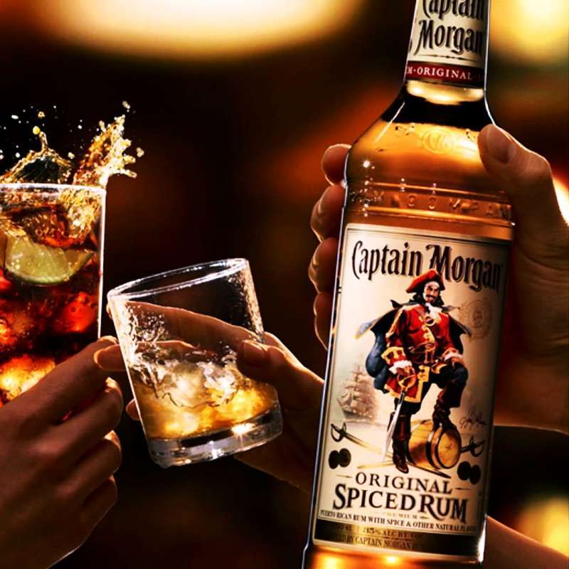 Promo Captain Morgan Original Spiced Gold Rum Minerva Drink ...