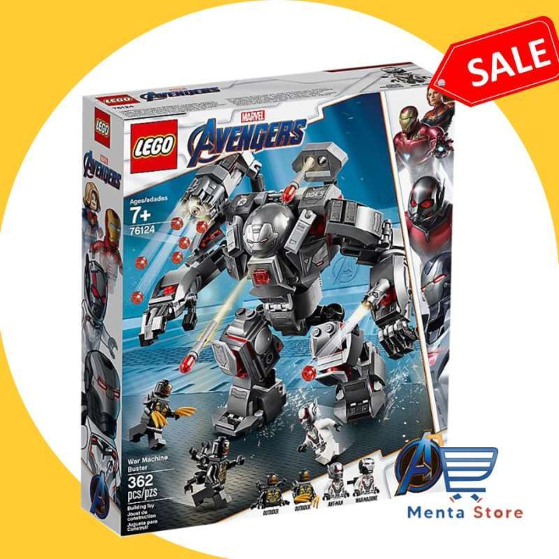 Lego marvel avengers 76124 2025