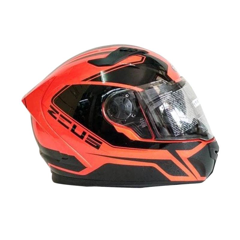 Helm full face orange hotsell