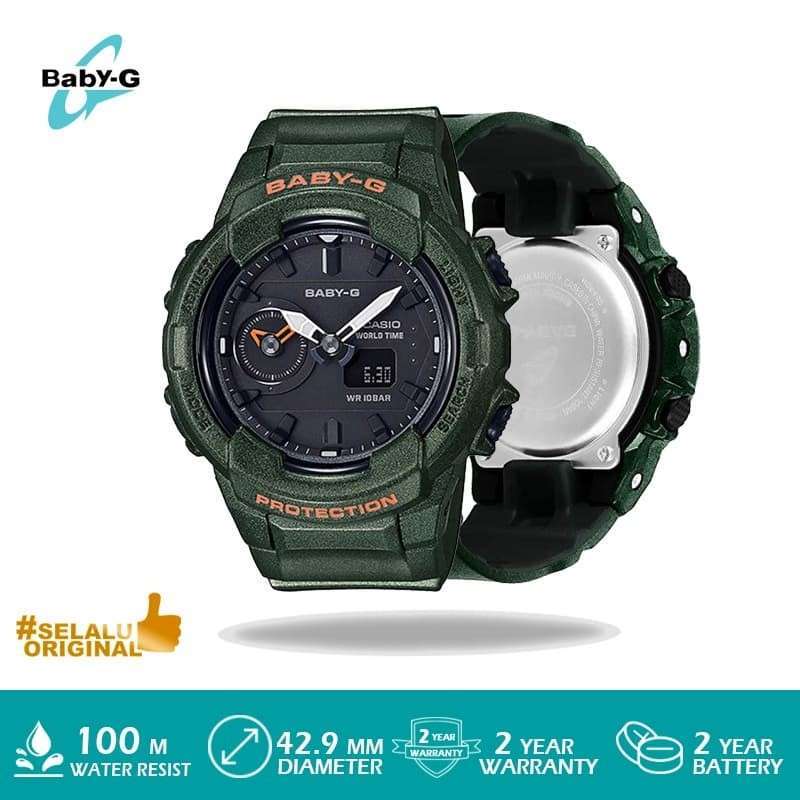 CASIO BGA 230S 3ADR Baby G Jam Tangan Wanita