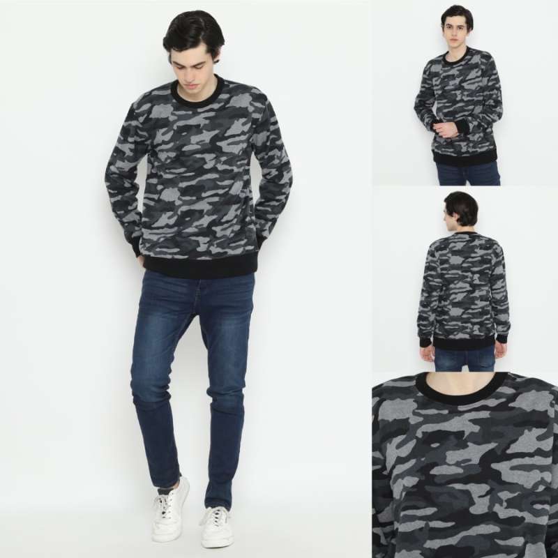 H&m discount camo sweater