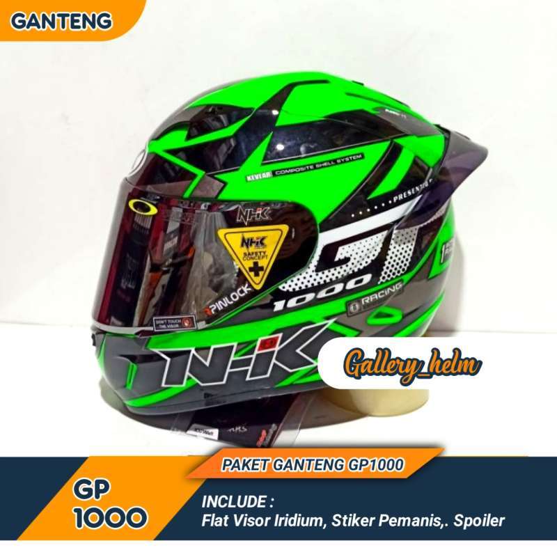 Helm NHK Full Face Double Visor Gp1000 