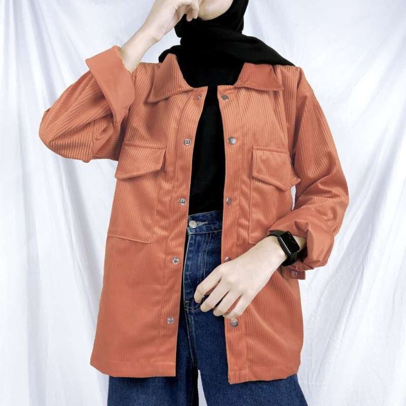 Jaket corduroy shop