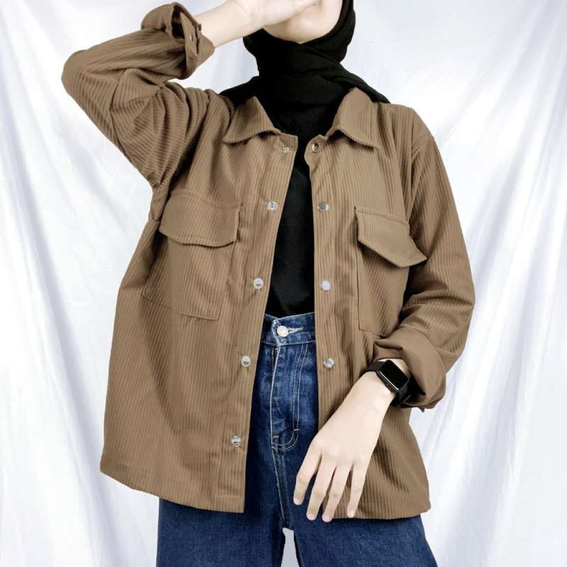 JAKET WANITA ADRINA JAKET CORDUROY TERLARIS
