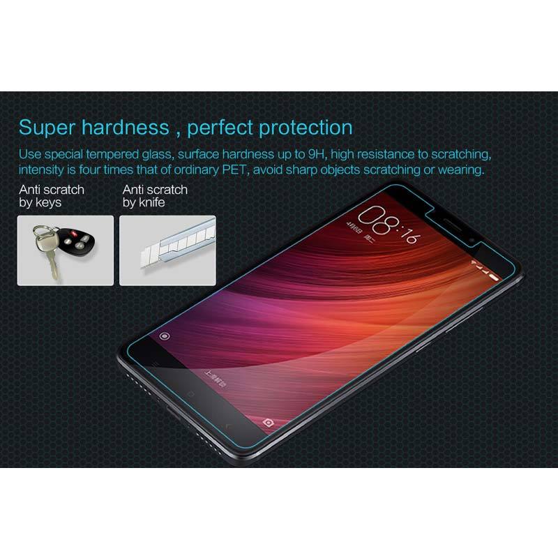 Jual Nillkin Amazing H Tempered Glass Screen Protector for Xiaomi Redmi Note 4X/Redmi Note 4 Pro - Clear Online - Harga & Kualitas Terjamin | Blibli.com