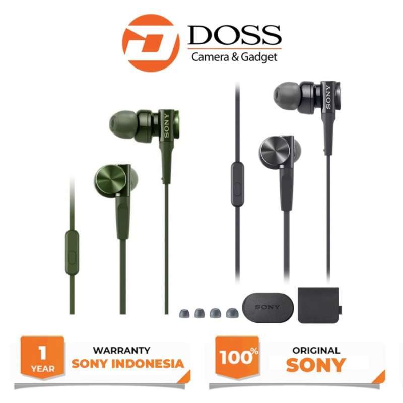 新品10個 ソニー 有線イヤホン 揺らが 重低音 MDR-XB75AP-B