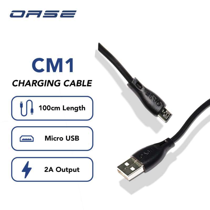 Jual Oase Kabel Data Android Original Micro Port Garansi Resmi 6 Bulan Cm1 Terbaru November 2021 harga murah - kualitas terjamin | Blibli