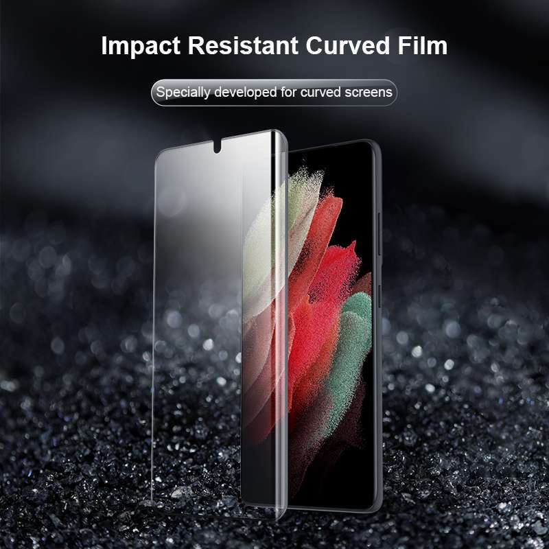 Screen Protector Samsung Galaxy S21 Ultra NILLKIN Impact Resistant Curved  Film pcs