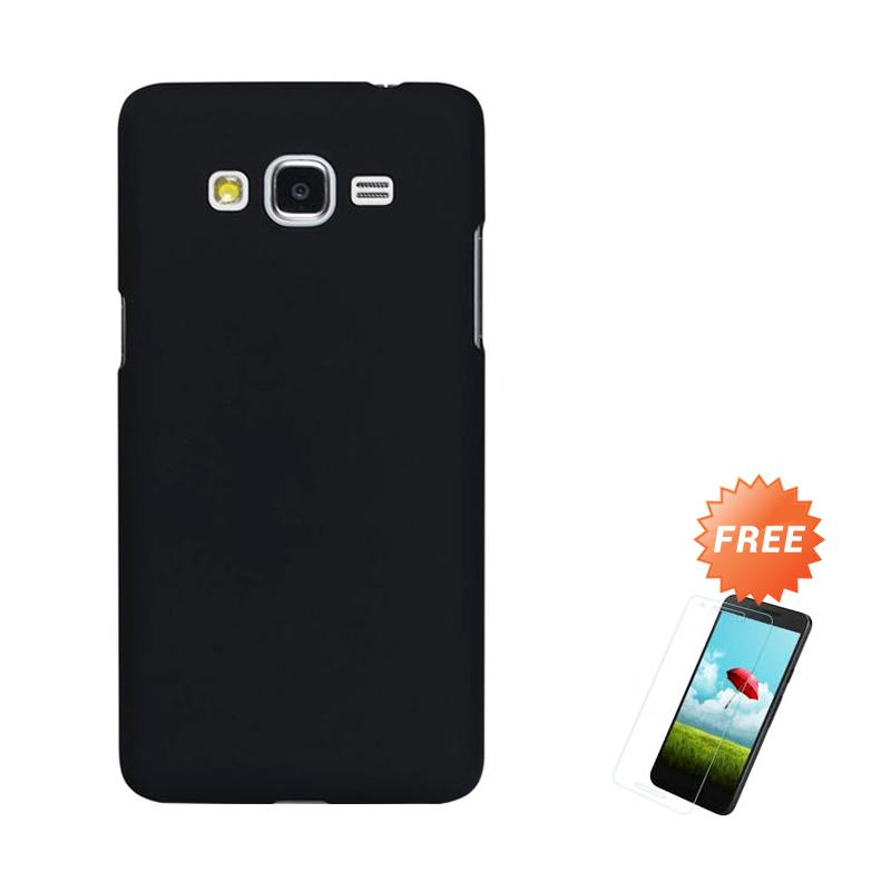 Jual Oem Slim Hardcase Casing For Samsung Galaxy Grand Prime G530 Black Matte Free Tempered Glass Online Oktober 2020 Blibli Com