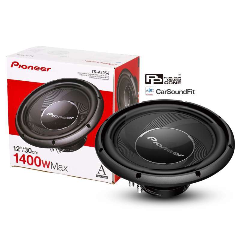 Pioneer TS-A30S4 Subwoofer 12 inch 1400 Watt IMPP Cone