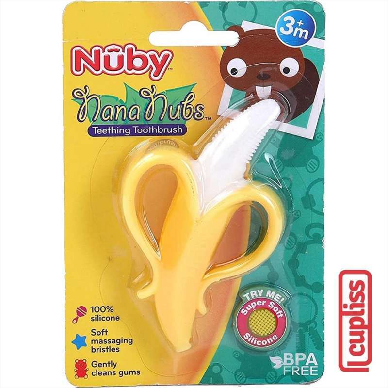 Promo NUBY 112748 Banana Nana Nubs 