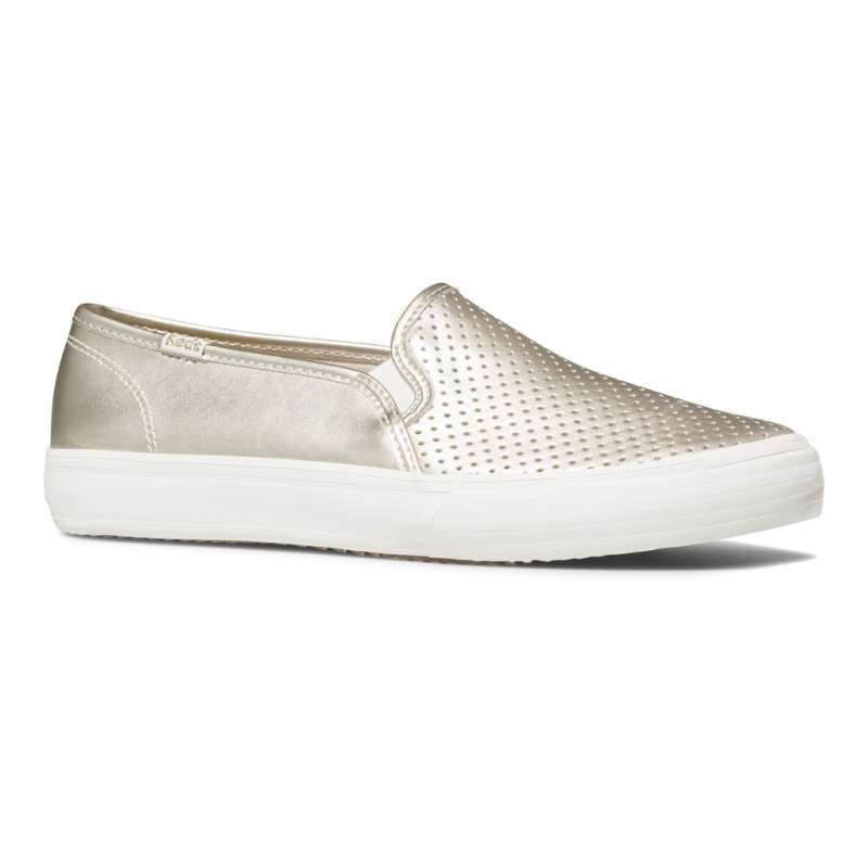keds double decker perf leather