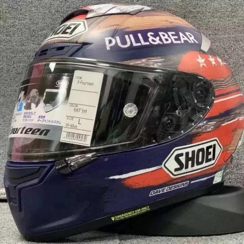 Promo Diskon Helm Shoei X14 Doff Custom 