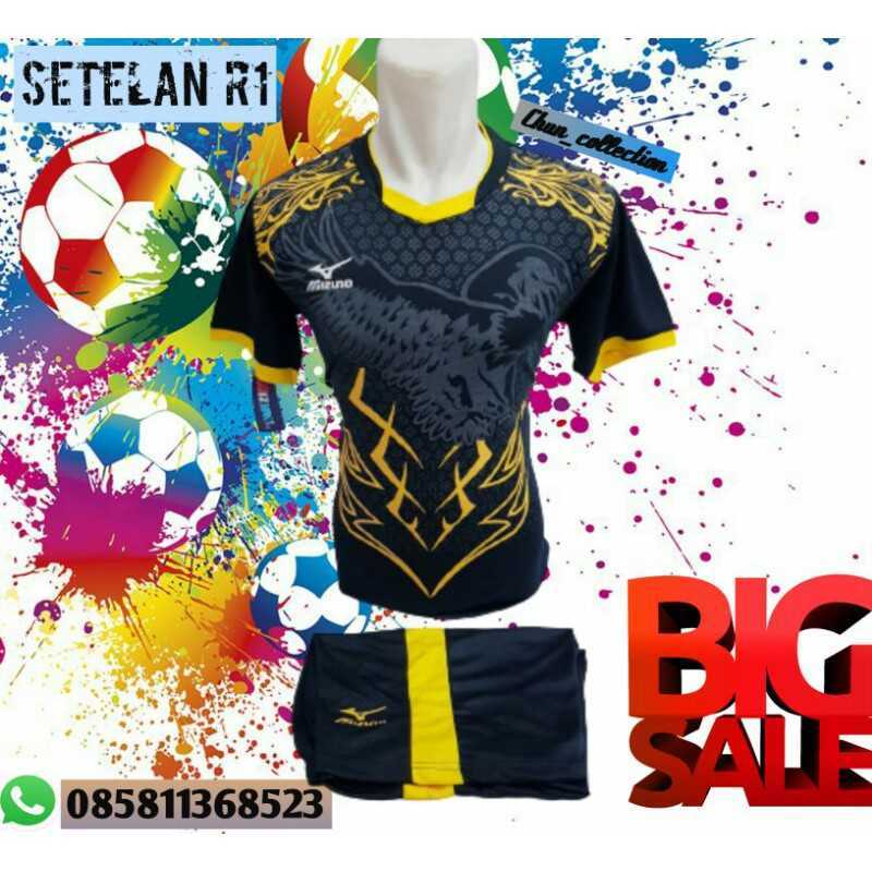 JERSEY SETELAN OLAHRAGA BAHAN DRI-FIT 