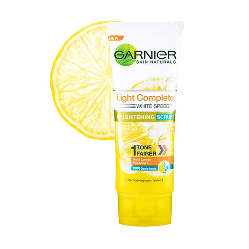 garnier scrub lemon