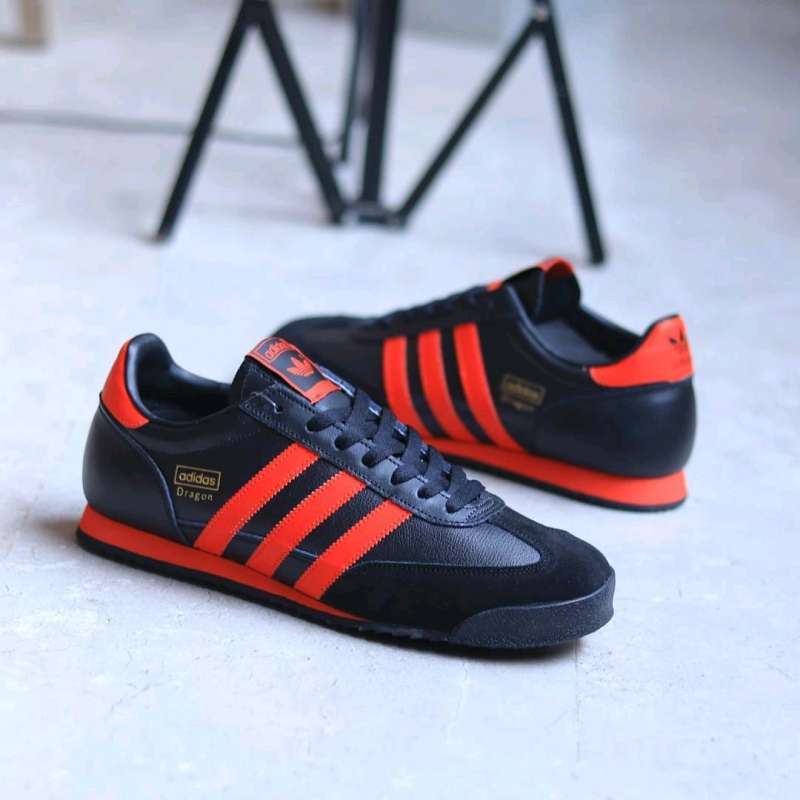 Adidas dragon top red black