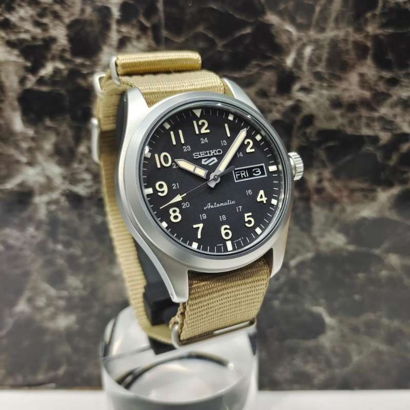 Seiko Sports SRPG35-K1 Field Automatic Original Jam Tangan Pria