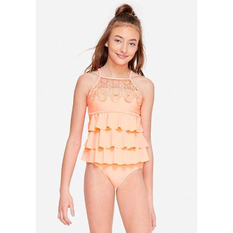 Unicorn high neck tiered tankini online
