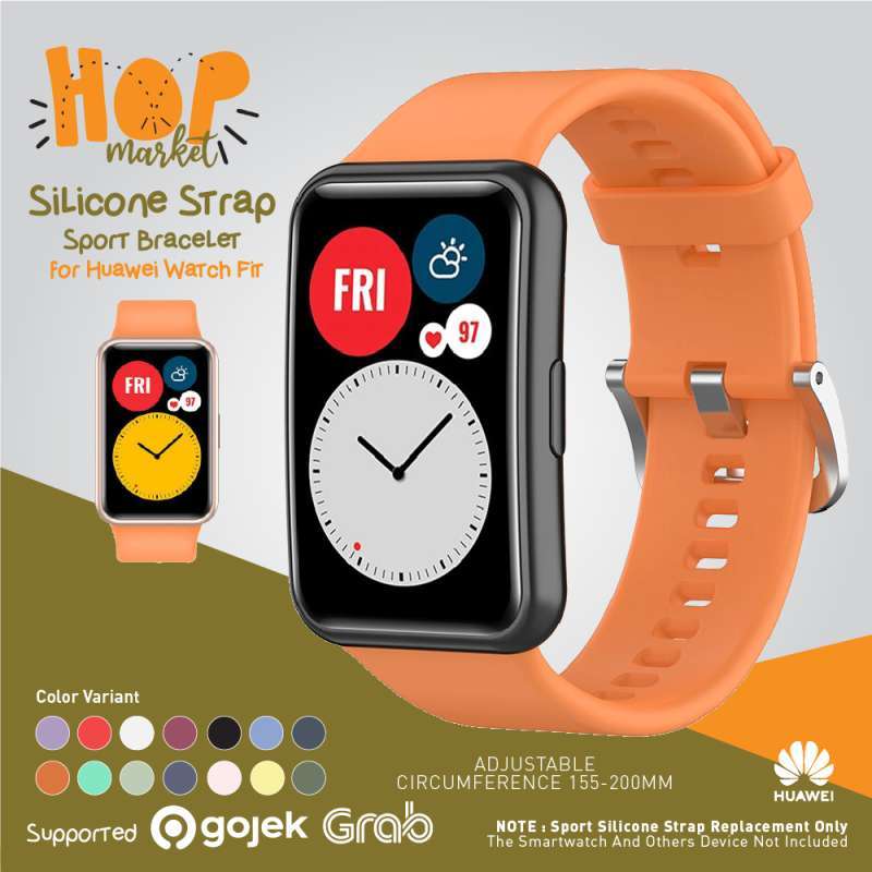 Promo Silicone Strap For Huawei Watch Fit rubber Silikon Tali Jam Smartwatch Silicon Mint Diskon 16 Di Seller Hop Market Official Store Duri Kosambi Kota Jakarta Barat Blibli