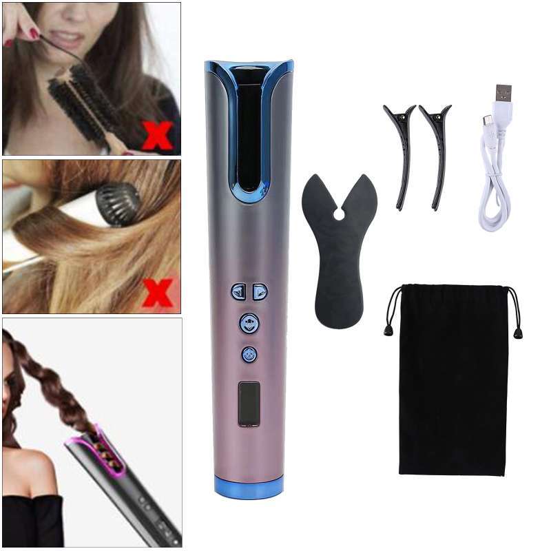 Portable cordless curling iron Clearance