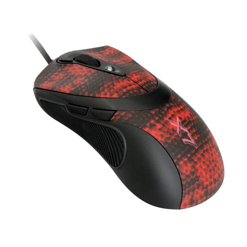 Jual A4tech X7 F7 V Track Macro Onboard Memory Gaming Mouse Black Red Original Online November 2020 Blibli Com