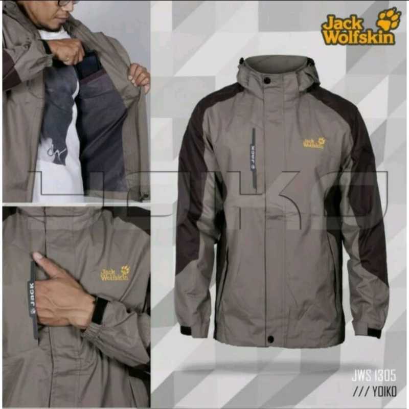 Jaket outdoor jack wolfskin discount