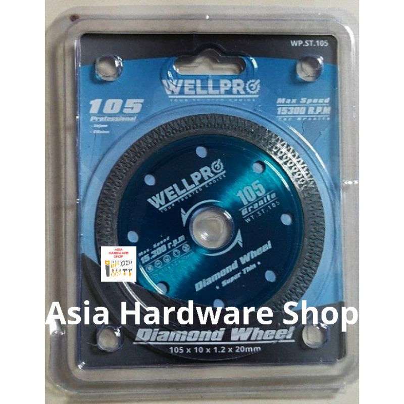 Jual Mata Potong Granit 4 WELLPRO Mata 
