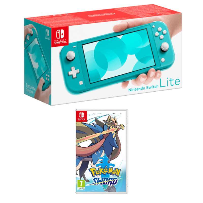 nintendo switch lite bundle pokemon sword