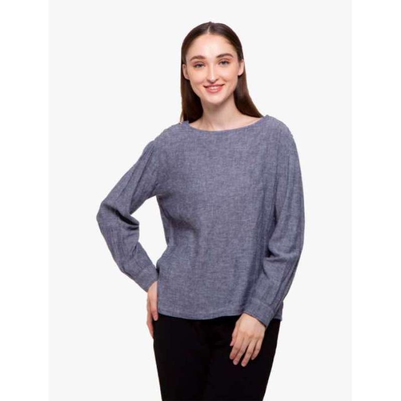 Button Shoulder Linen Tee 