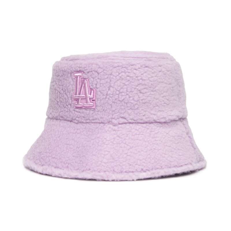 Fleece Overfit Bucket Hat LA/NY/BOSTON 