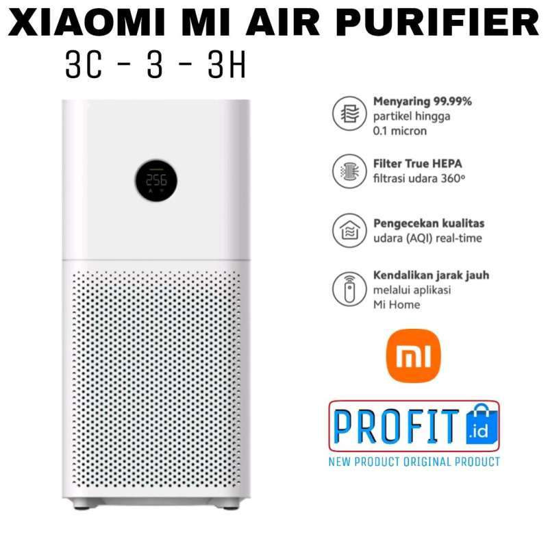 Perbedaan xiaomi air purifier on sale 3h dan 3c