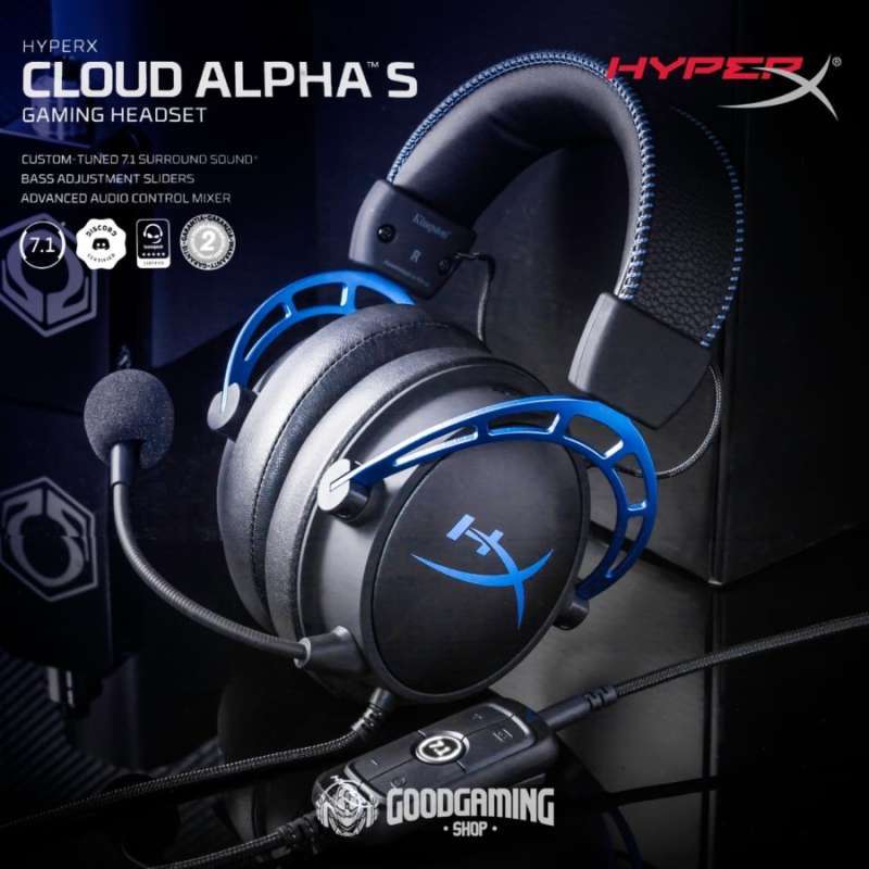 HyperX Cloud Alpha S Gaming headset