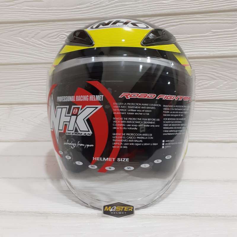 Jual Helm NHK R6 Motif Cube Black Pink 