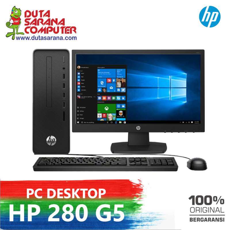 PC DESKTOP HP 280 PRO G5 SFF [220D3PA] Intel Core i3-10100 4GB 1TB HDD UMA  22