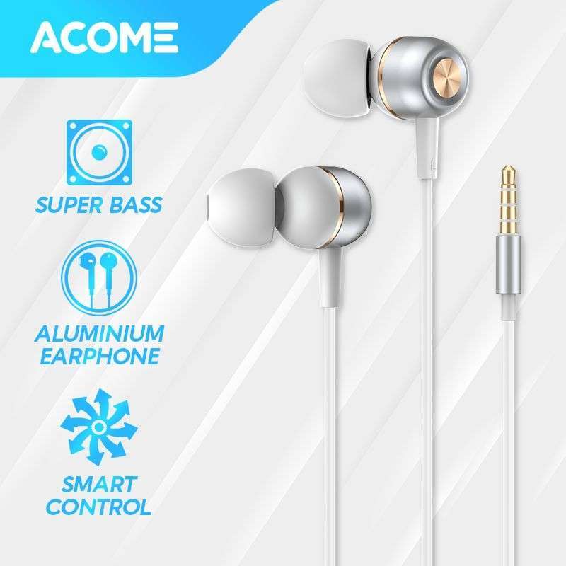 Promo ACOME Headset Super Bass Earphone 