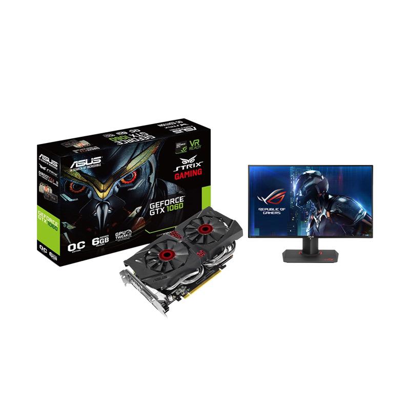 Jual Paket Bundle Asus Strix Gtx1060 Dc2o6g Vga Card Asus Rog Swift Pg248q Monitor Online Agustus 2020 Blibli Com