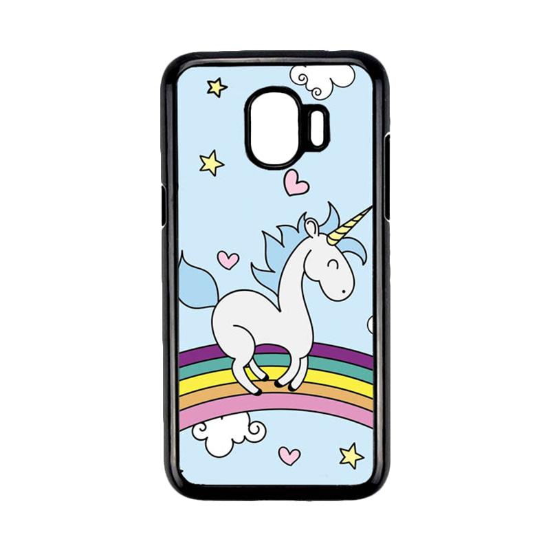 Jual Bunnycase Unicorn Rainbow Wallpaper L0653 Custom Hardcase