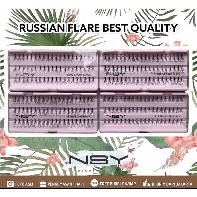Promo RUSSIAN LONG 14MM KNOT FLARE BEST QTY NSY BEAUTY ...