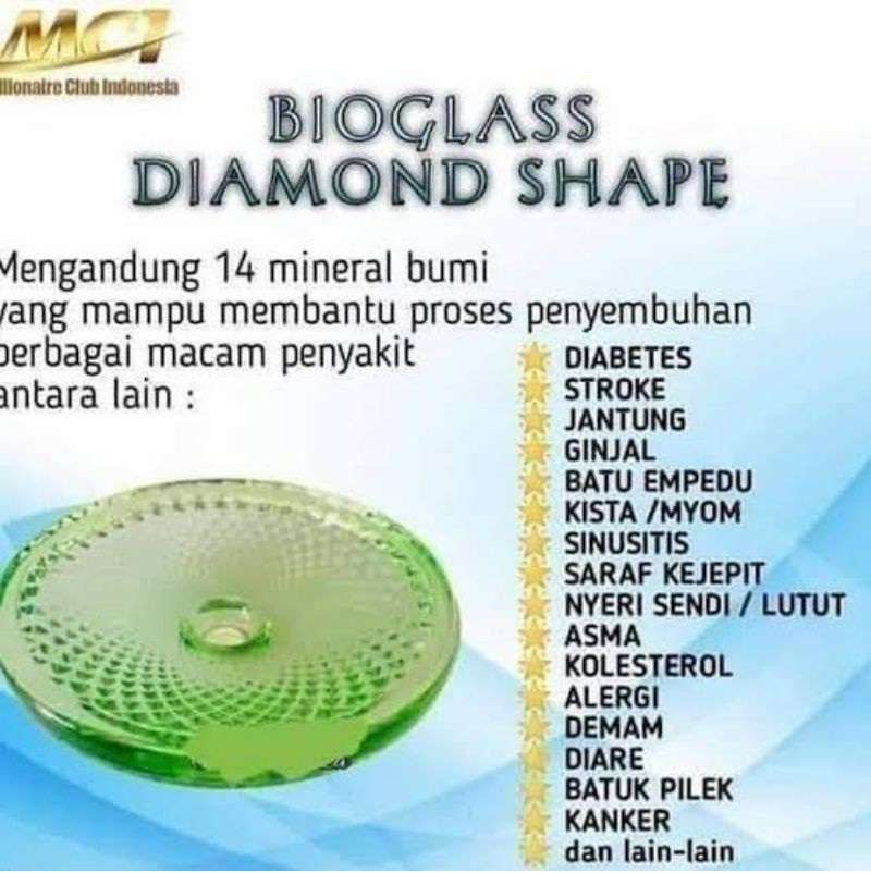 Jual Mgi Mci Bioglass Diamond Shape Bioglass Ds Di Seller Cetaphil