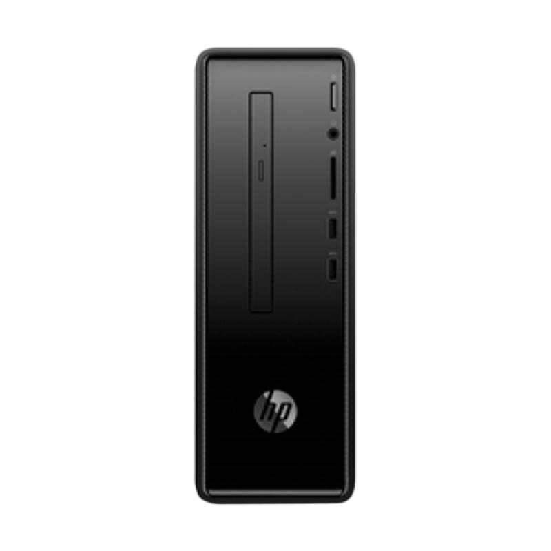 hp pc slimline 290 p0031l desktop pc black core i3 8100 4gb 1tb 18 5 inch dos