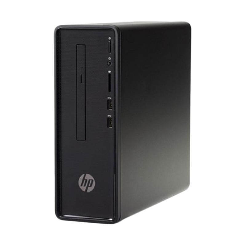 hp pc slimline 290 p0031l desktop pc black core i3 8100 4gb 1tb 18 5 inch dos