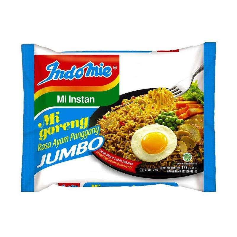 Jual Indomie Goreng Jumbo Ayam Panggang Mie Instan 127 G Online September 2020 Blibli Com