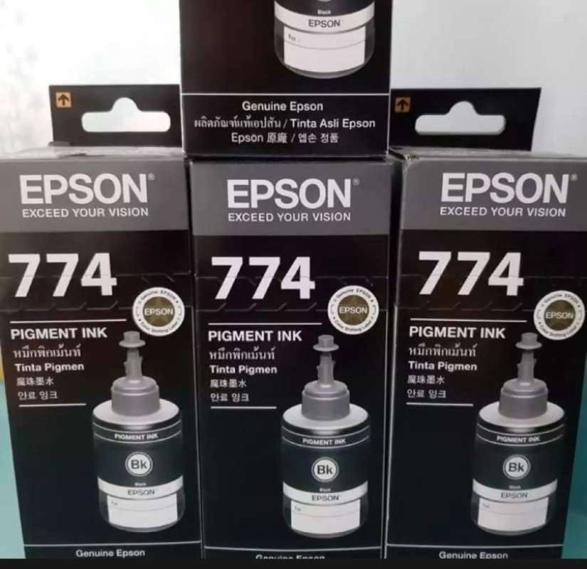 Promo Tinta Epson 774 Black di Seller JC.COMPUTER - Kab. Majalengka, Jawa  Barat | Blibli