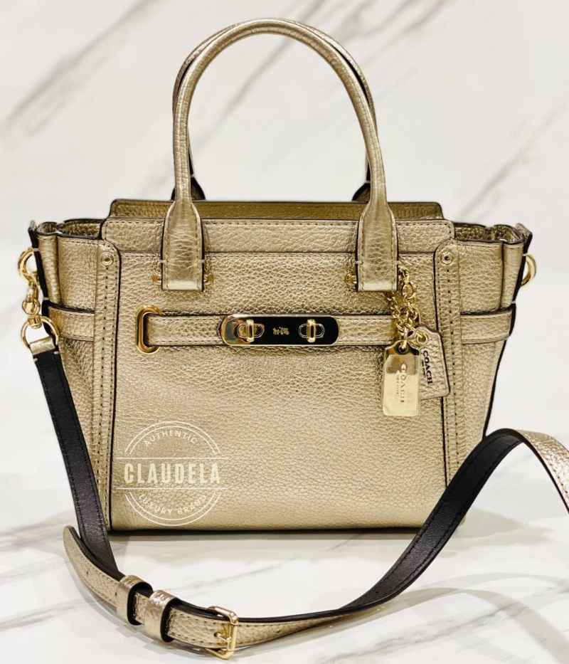 Jual COACH Swagger 21 Satchel in Platinum di Seller Claudela