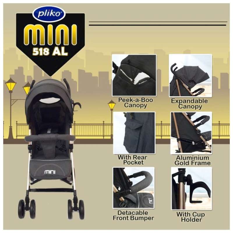 Jual Jual Baby Stroller Pliko Mini 518 Al Stroller Bayi Murah