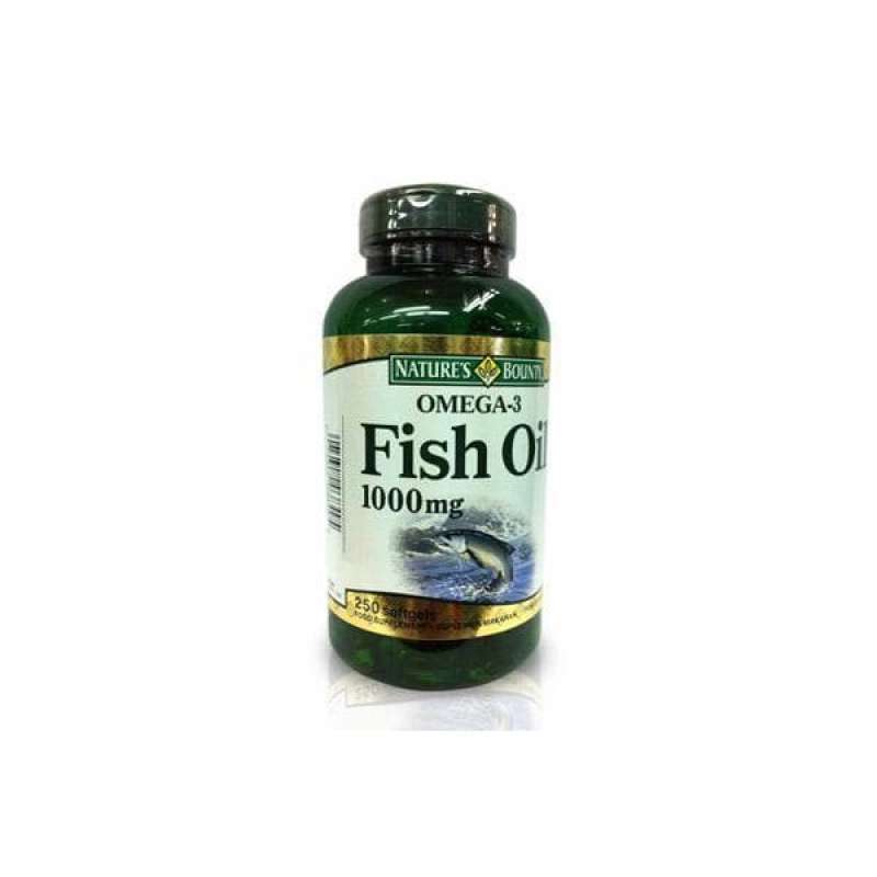Promo Nature's Bounty Omega 3 Fish Oil 1000mg 250's BPOM - Minyak Ikan,  Suplemen Jantung I di Seller BERJAYA SEJAHTERA - Kota Surabaya, Jawa Timur  | Blibli