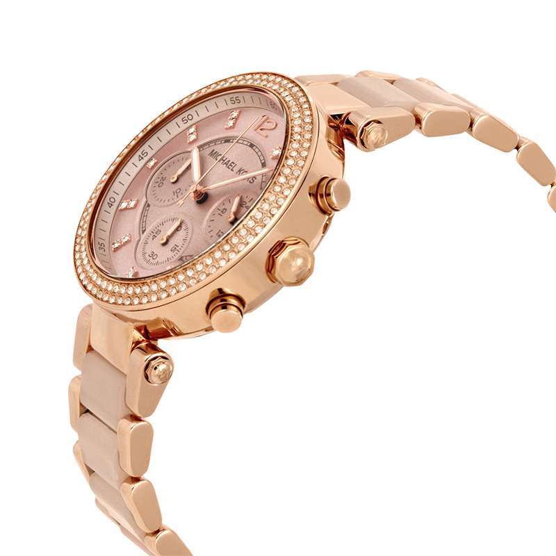 Michael Kors MK5896 Parker Blush Dial 