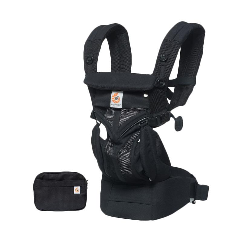 black ergo baby carrier