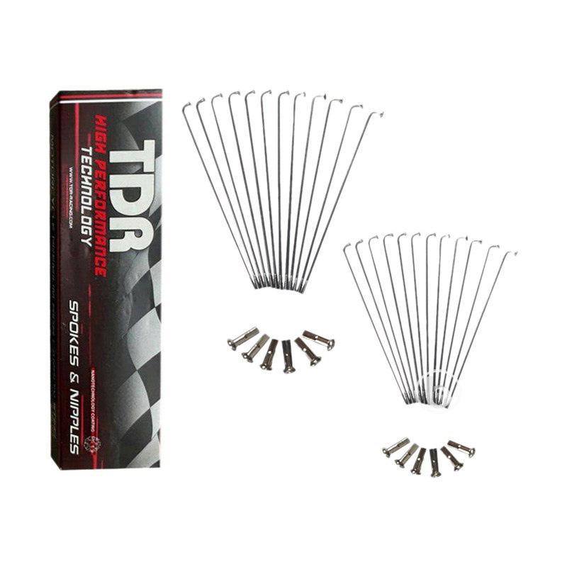 Jual Tdr Set Jari Jari Motor For Yamaha Scorpio Ring 17 Chrome 9 X 164 154 36 Hole Depan Belakang Online Januari 2021 Blibli