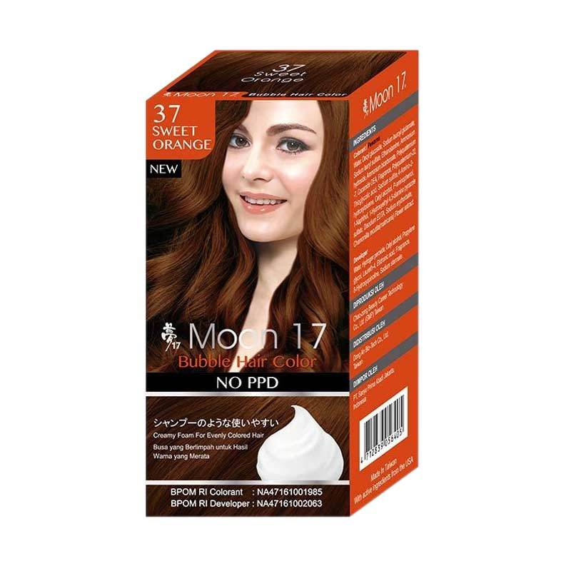 Jual Buy 2 Get 1 Moon 17 Bubble Hair Color Cat Rambut Sweet
